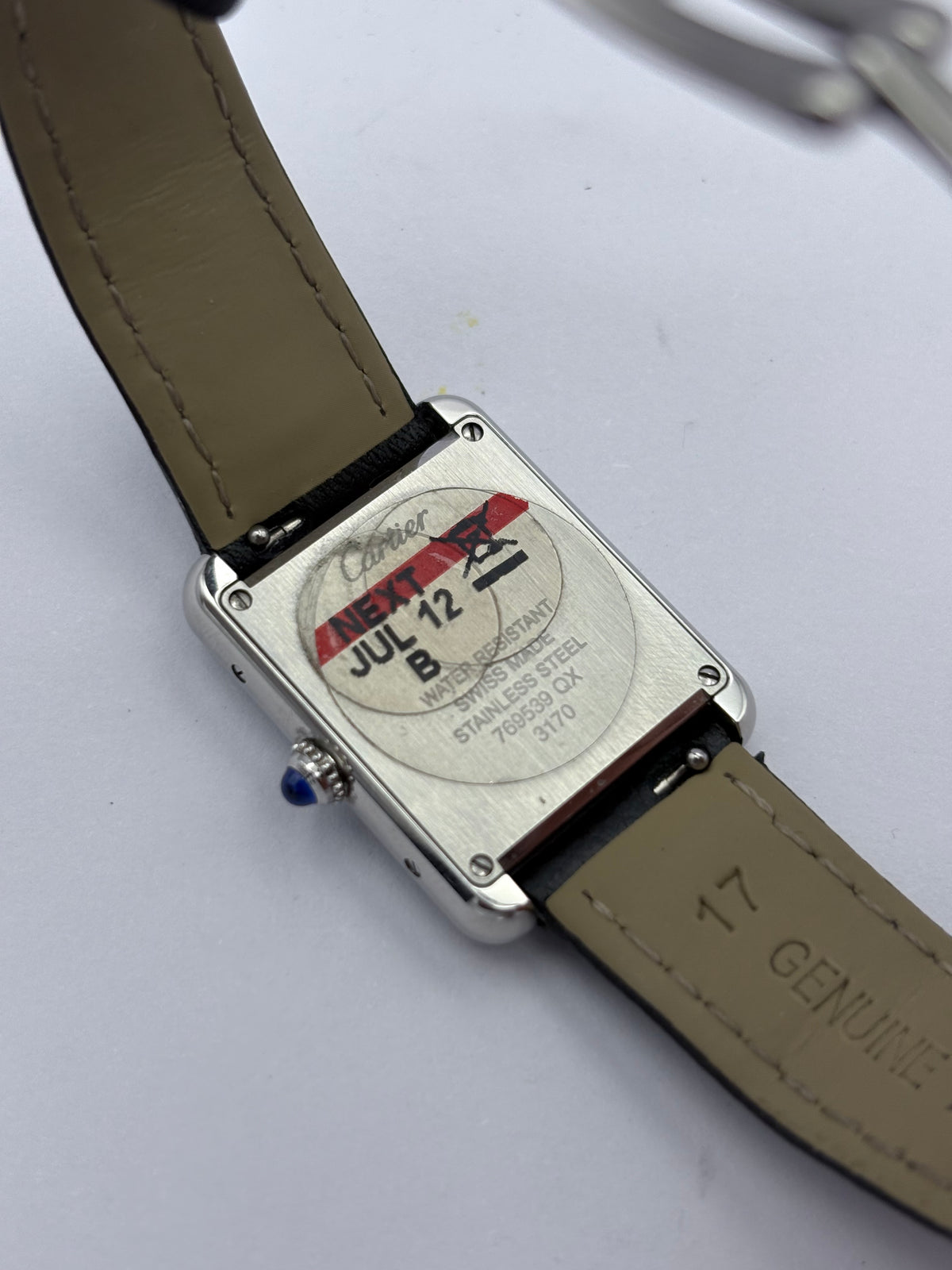 Cartier Tank Solo 3170 Salmon dial