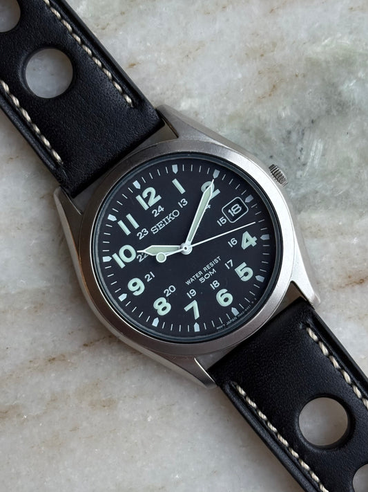 Seiko Field: military style men’s quartz watch