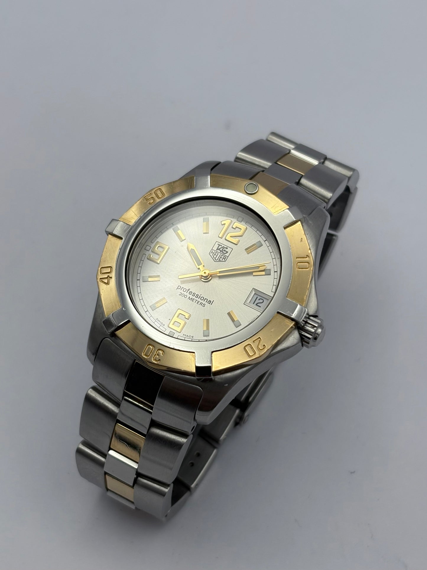 Tag Heuer 2000 Exclusive WN1153 2 tone men’s watch 38mm