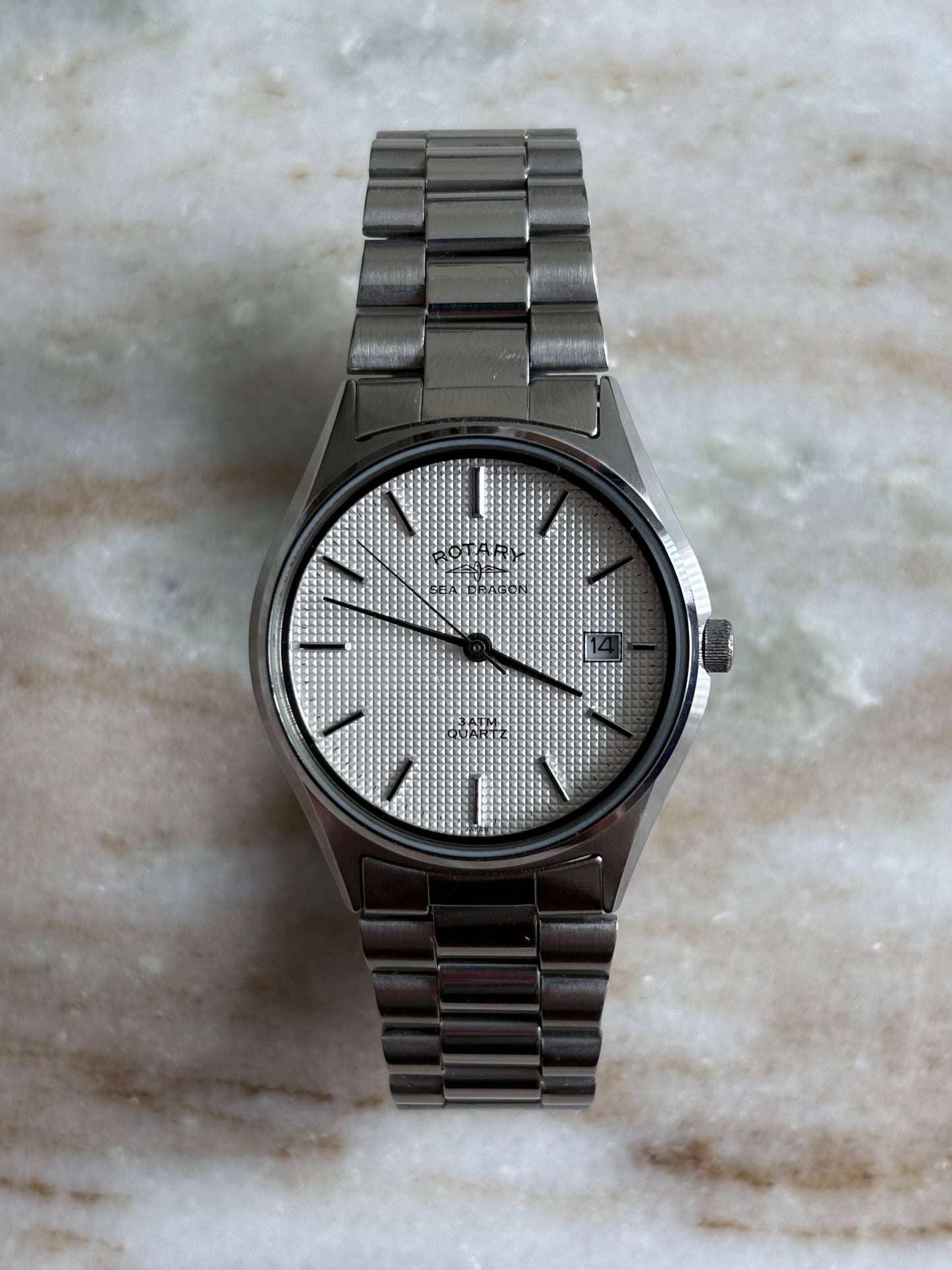 Rotary Seadragon vintage men’s quartz watch