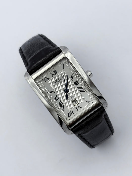 Rotary Cambridge Tank Vintage Unisex Watch.