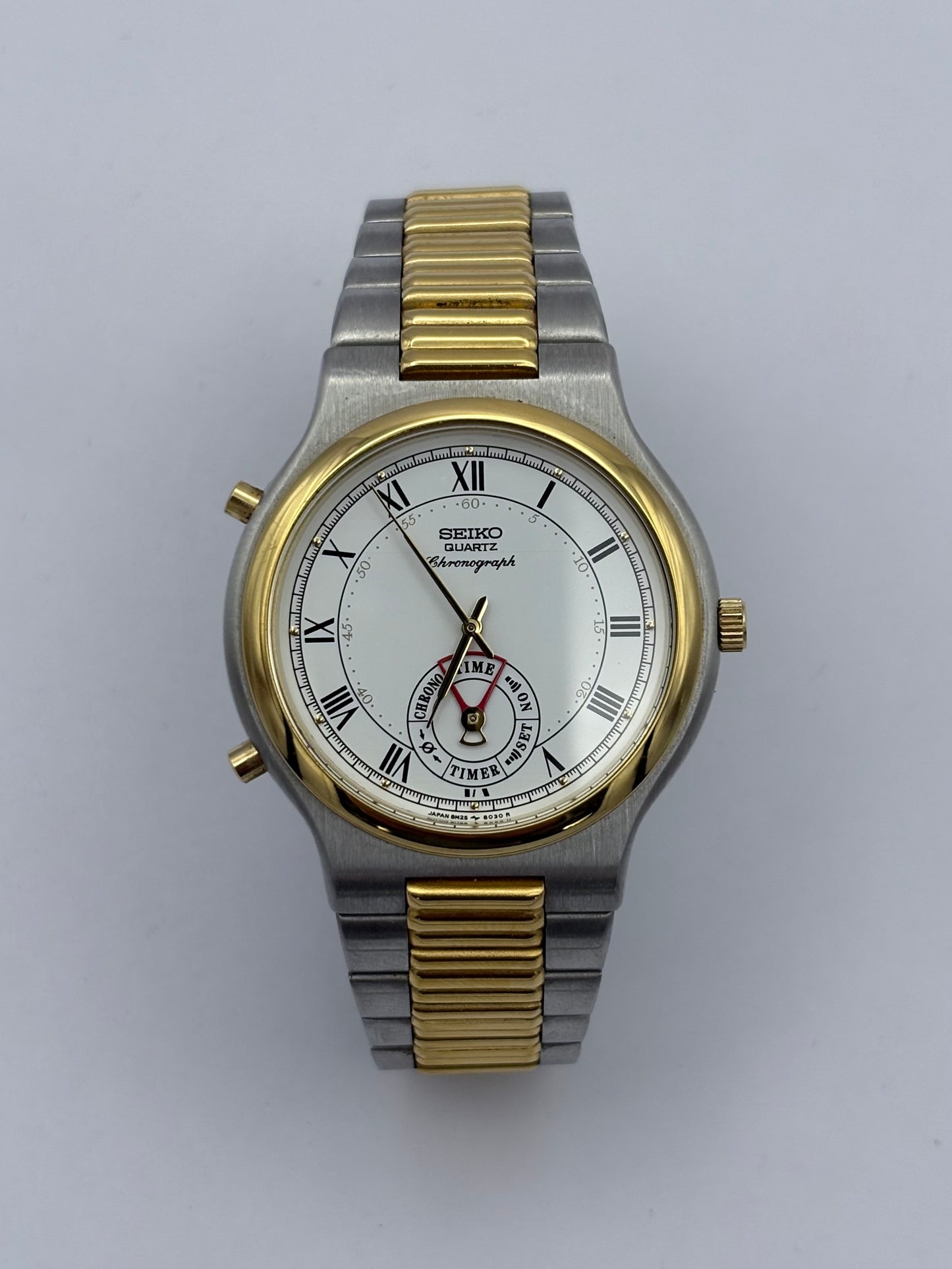 Seiko ‘Dancing hands’ alarm Chronograph Quartz men’s watch