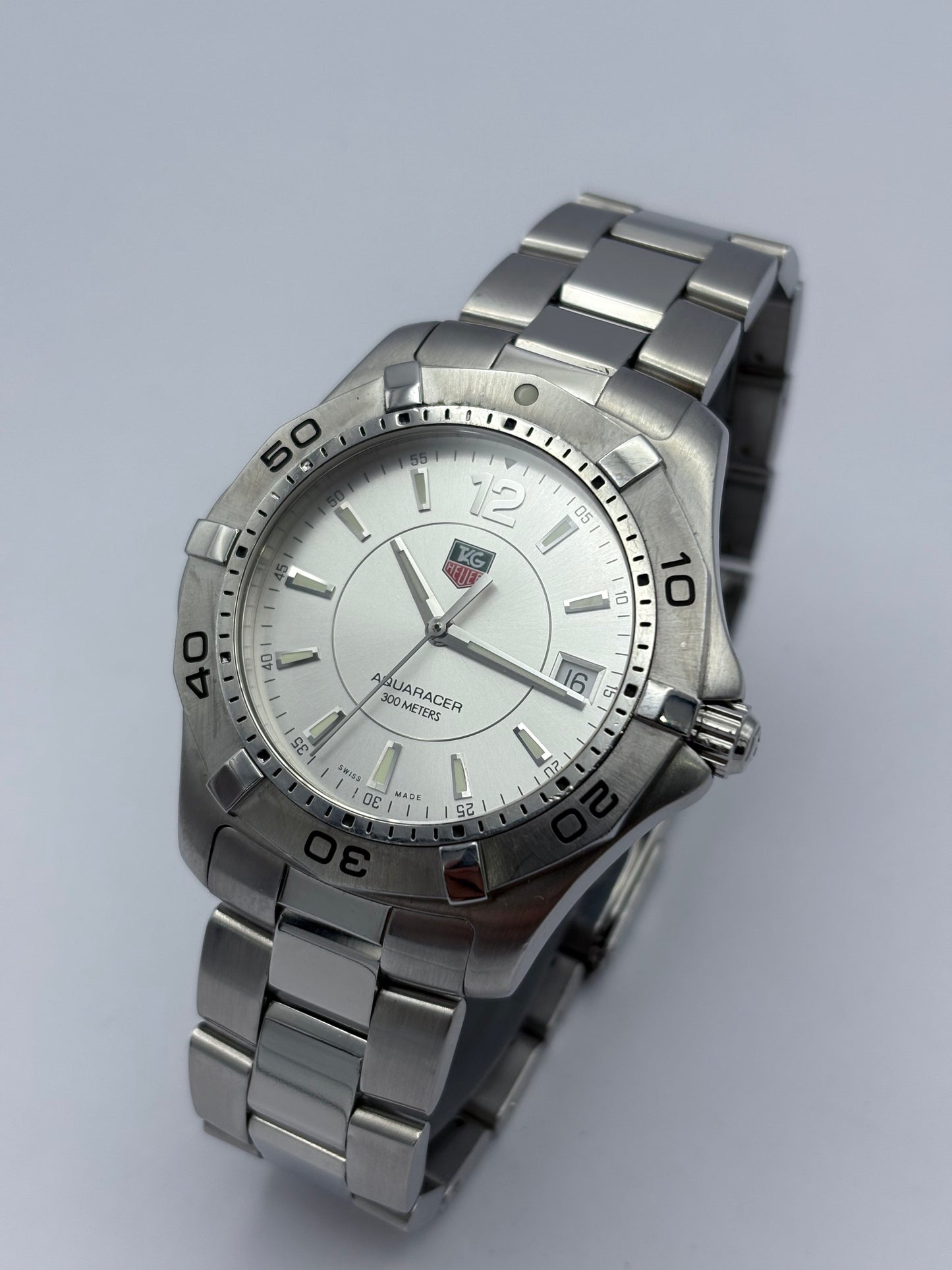 Tag Heuer Aquaracer WAF1112 Quartz men’s watch 39mm full set