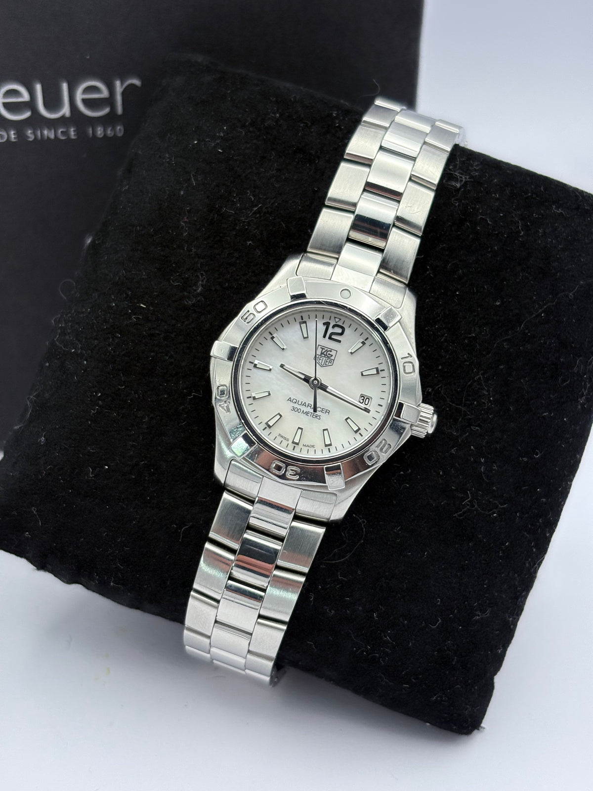 Ladies Tag Heuer Aqua Racer Quartz Watch MOP dial, WAF1412