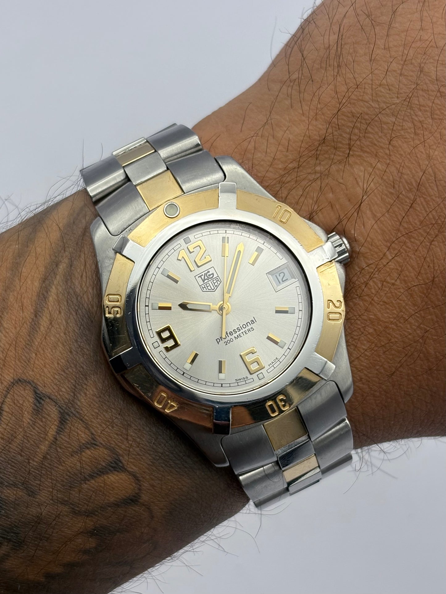 Tag Heuer 2000 Exclusive WN1153 2 tone men’s watch 38mm