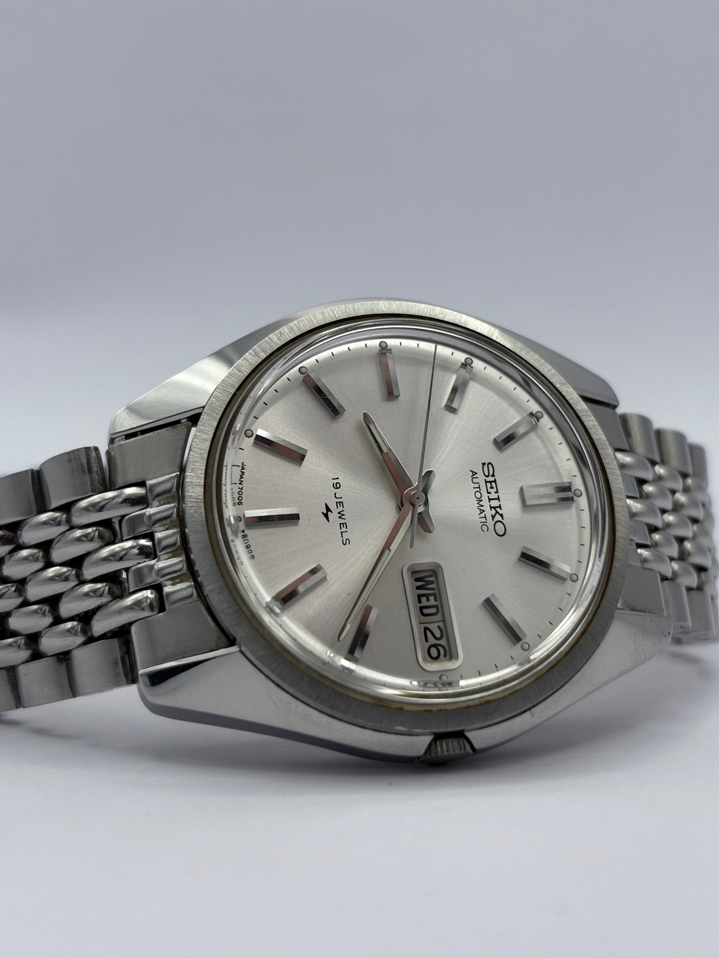 Seiko Automatic 19 Jewels: 1974 men’s watch