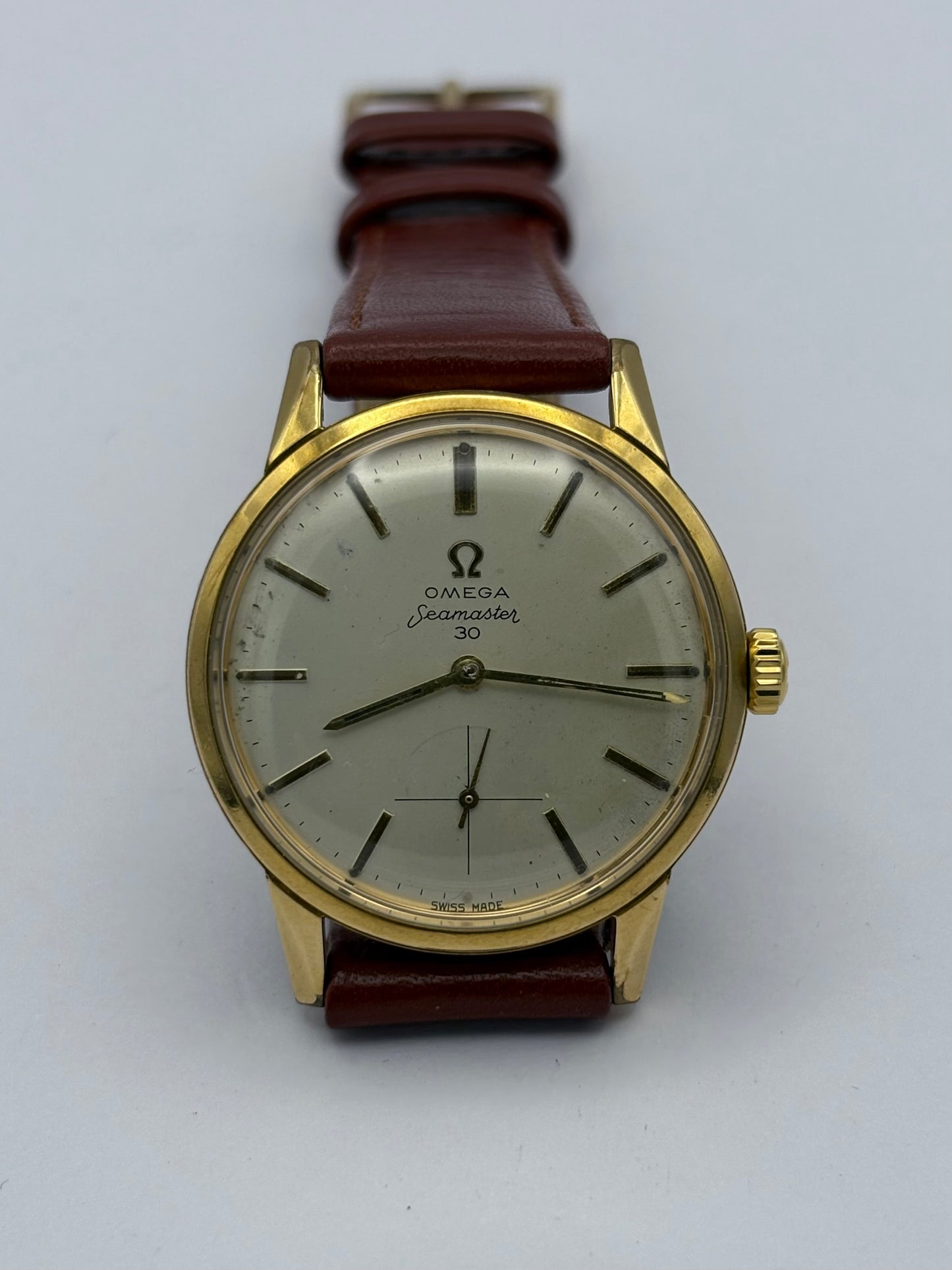 Omega Seamaster 30 1960s Vintage Men’s Watch Manual Wind.