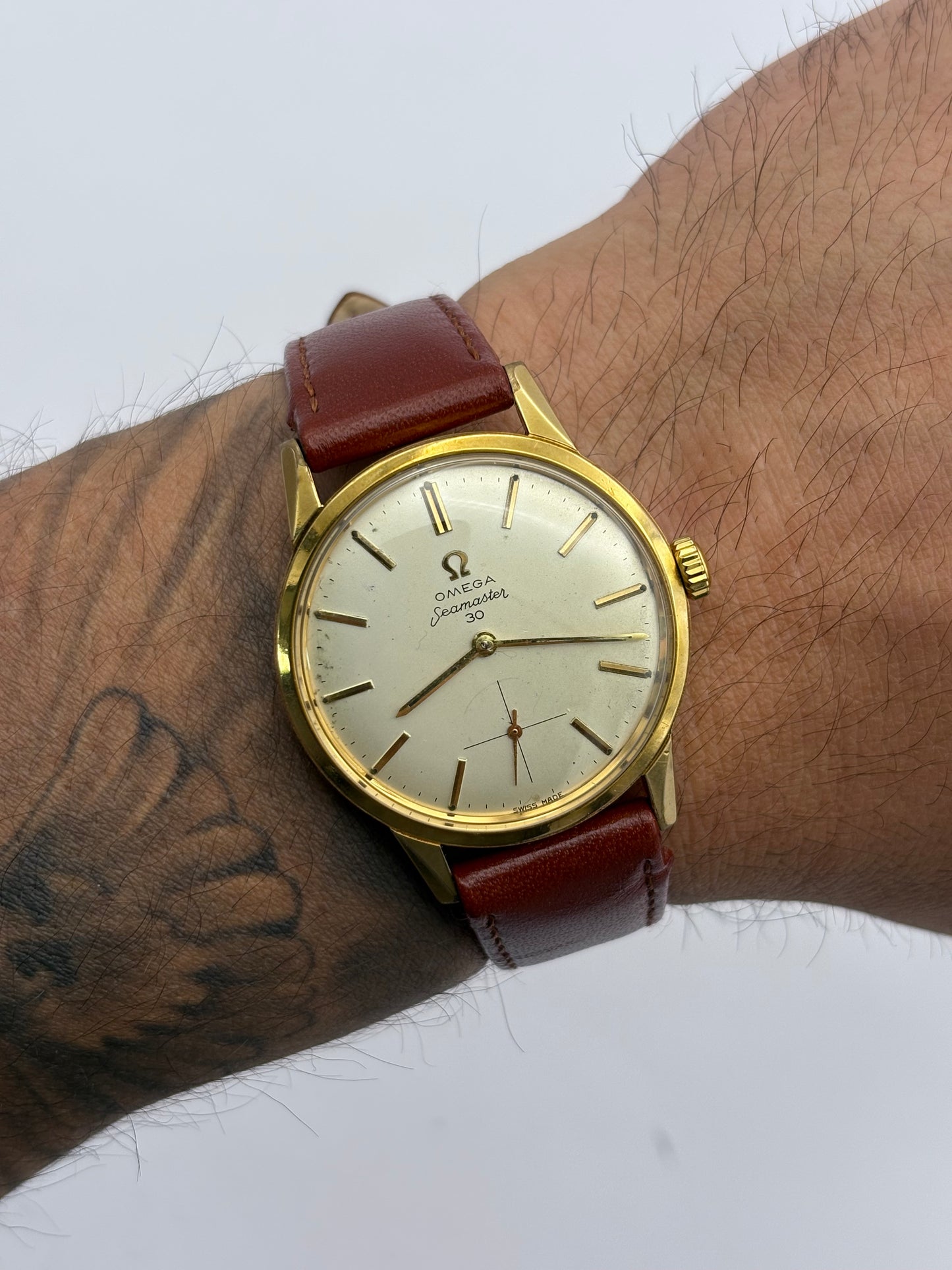 Omega Seamaster 30 1960s Vintage Men’s Watch Manual Wind.