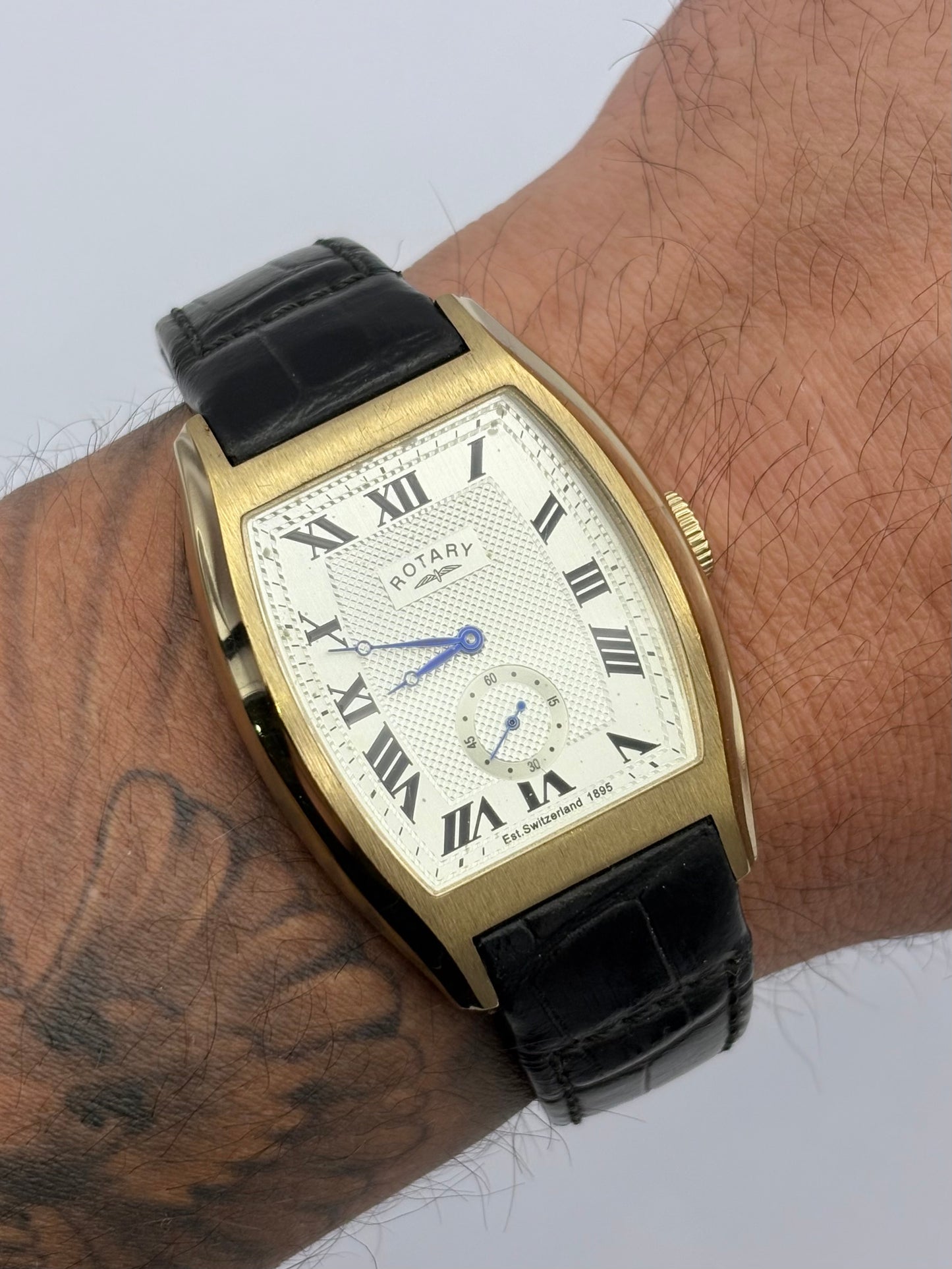 Rotary Jumbo Tank men’s quartz watch