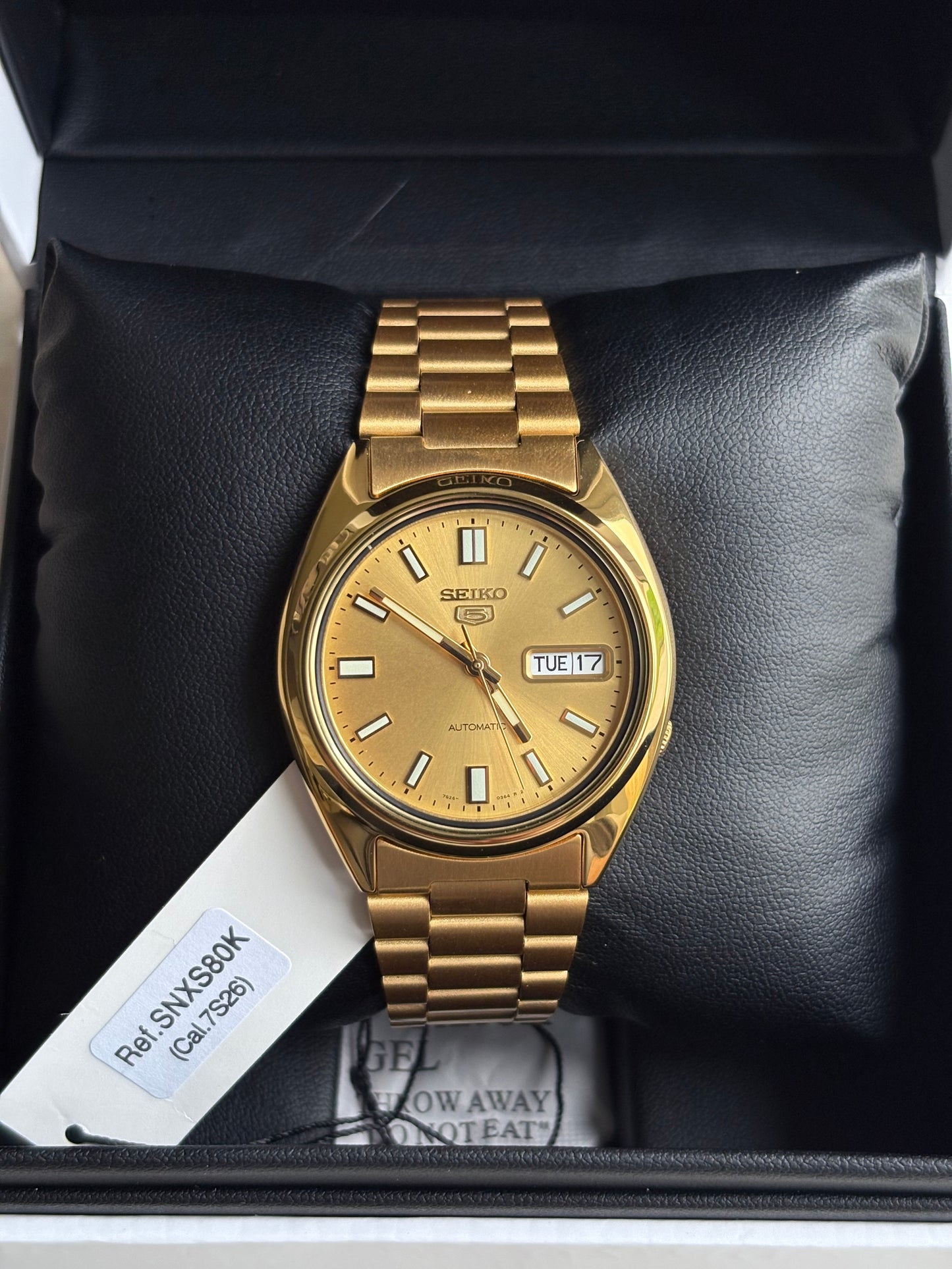 Seiko 5: SNXS80K Automatic men’s watch