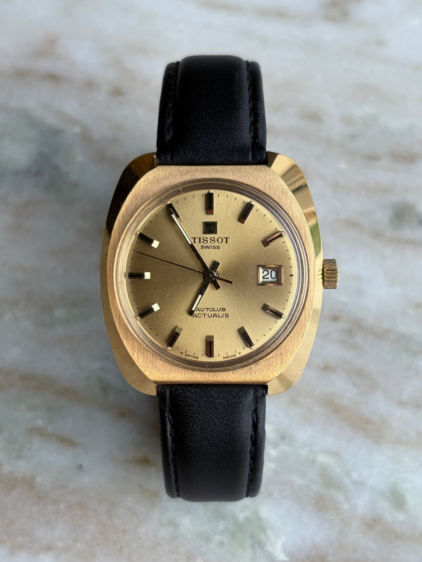 Tissot Autolub Actualis vintage men’s watch c.1970s