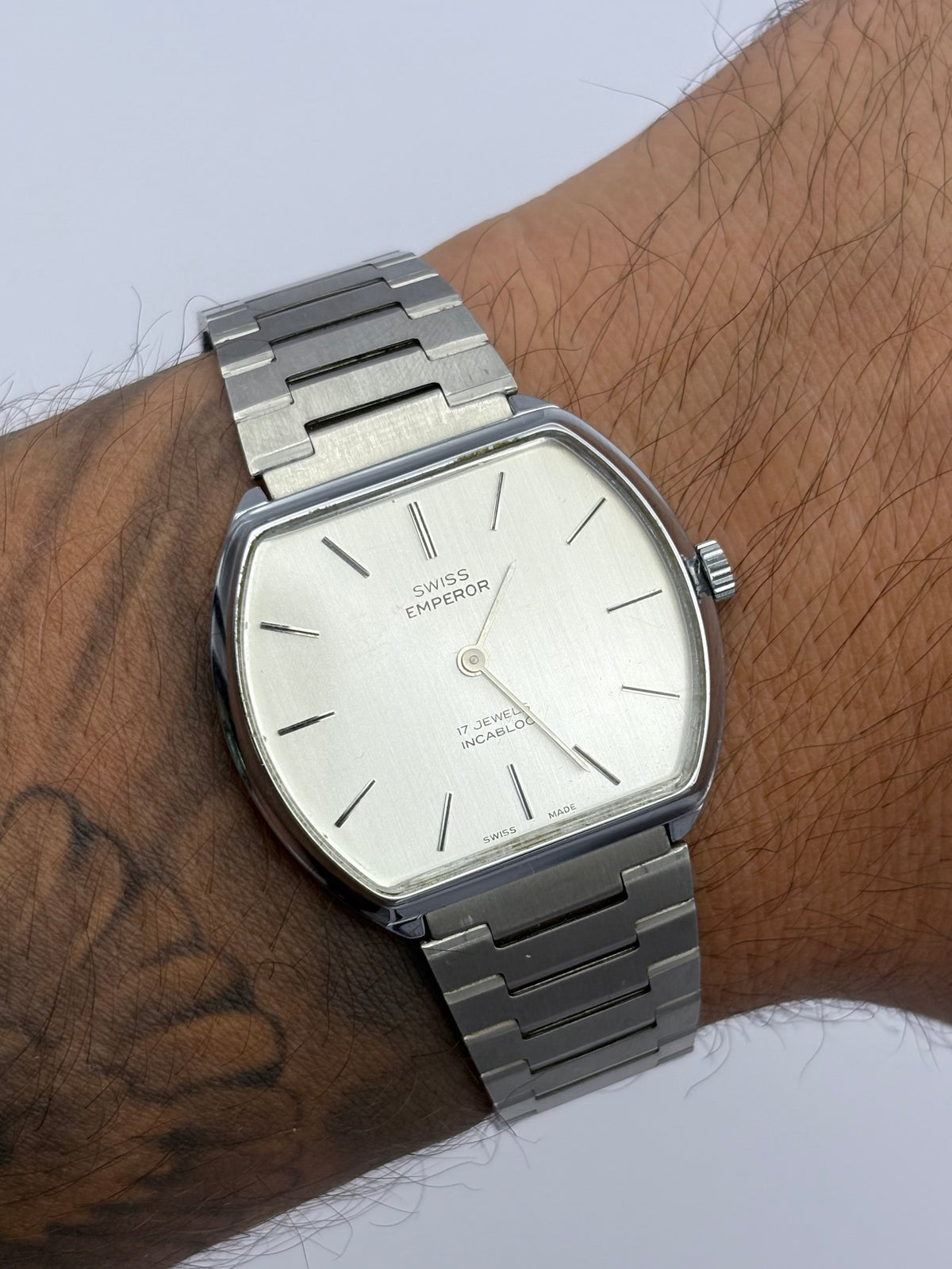 Swiss Emperor Manual wind men’s vintage watch