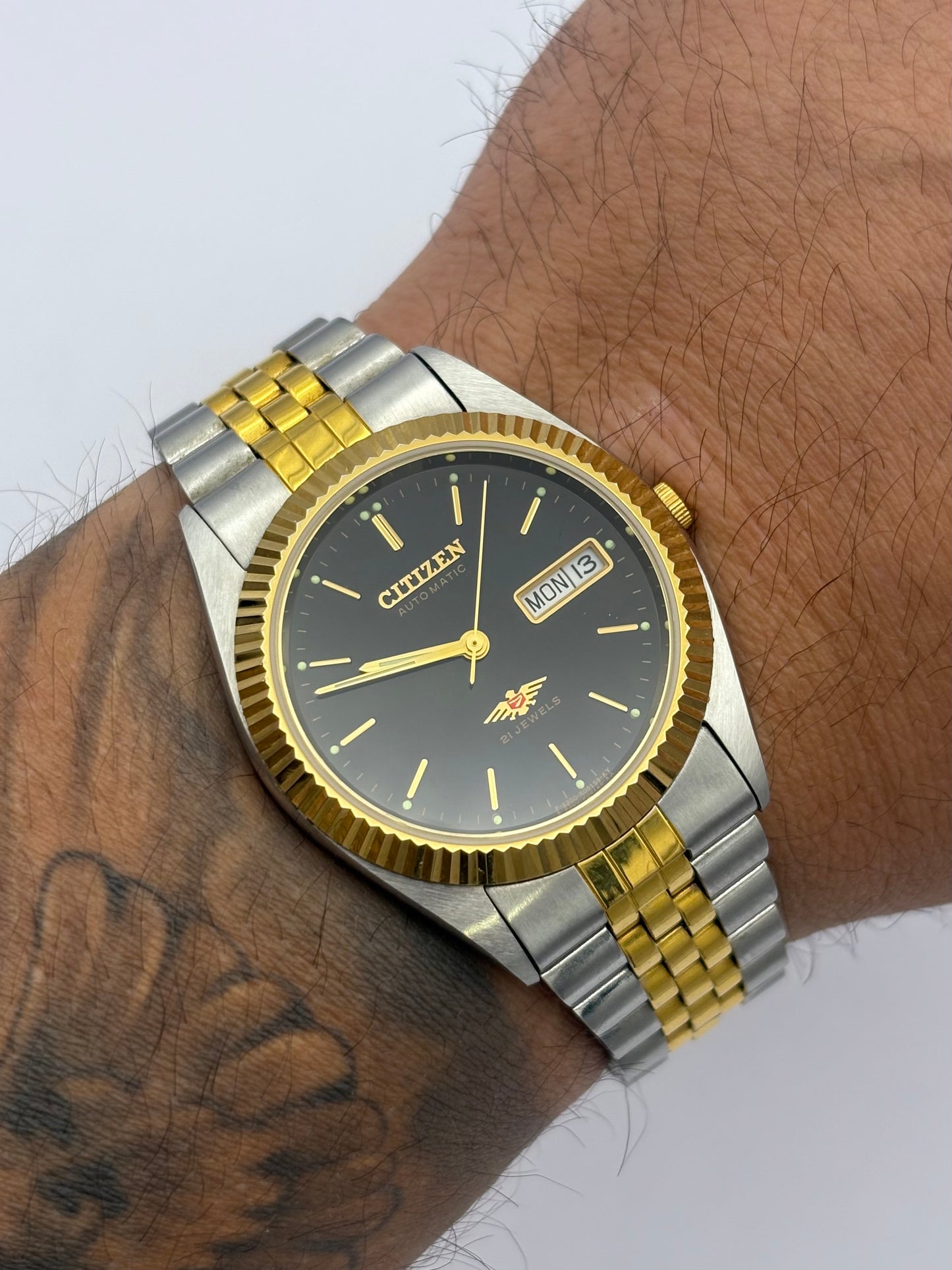 Citizen Eagle 7 1985 vintage men’s watch.