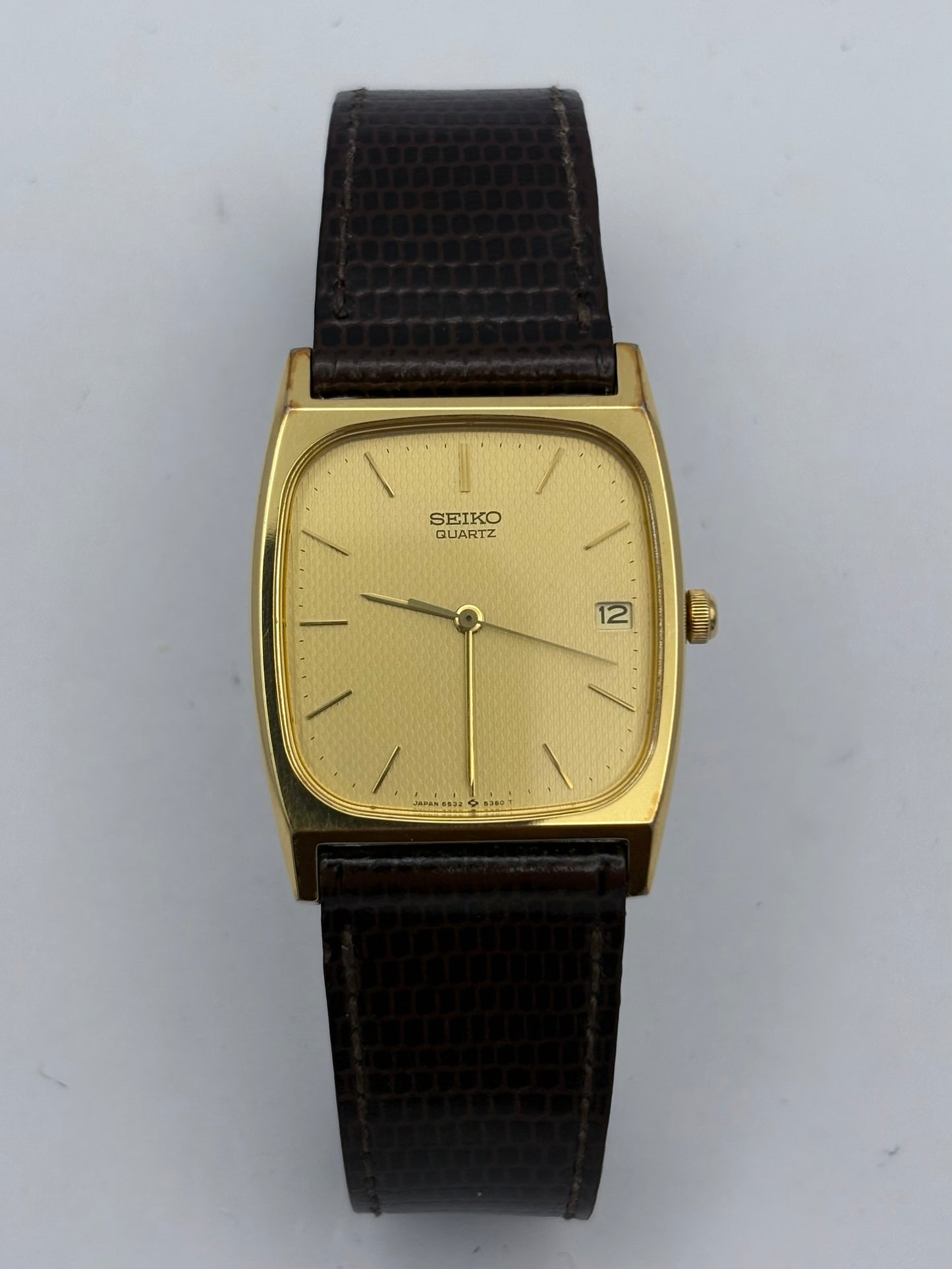 Seiko Tank Quartz vintage men’s/unisex watch ref: SPJ128J