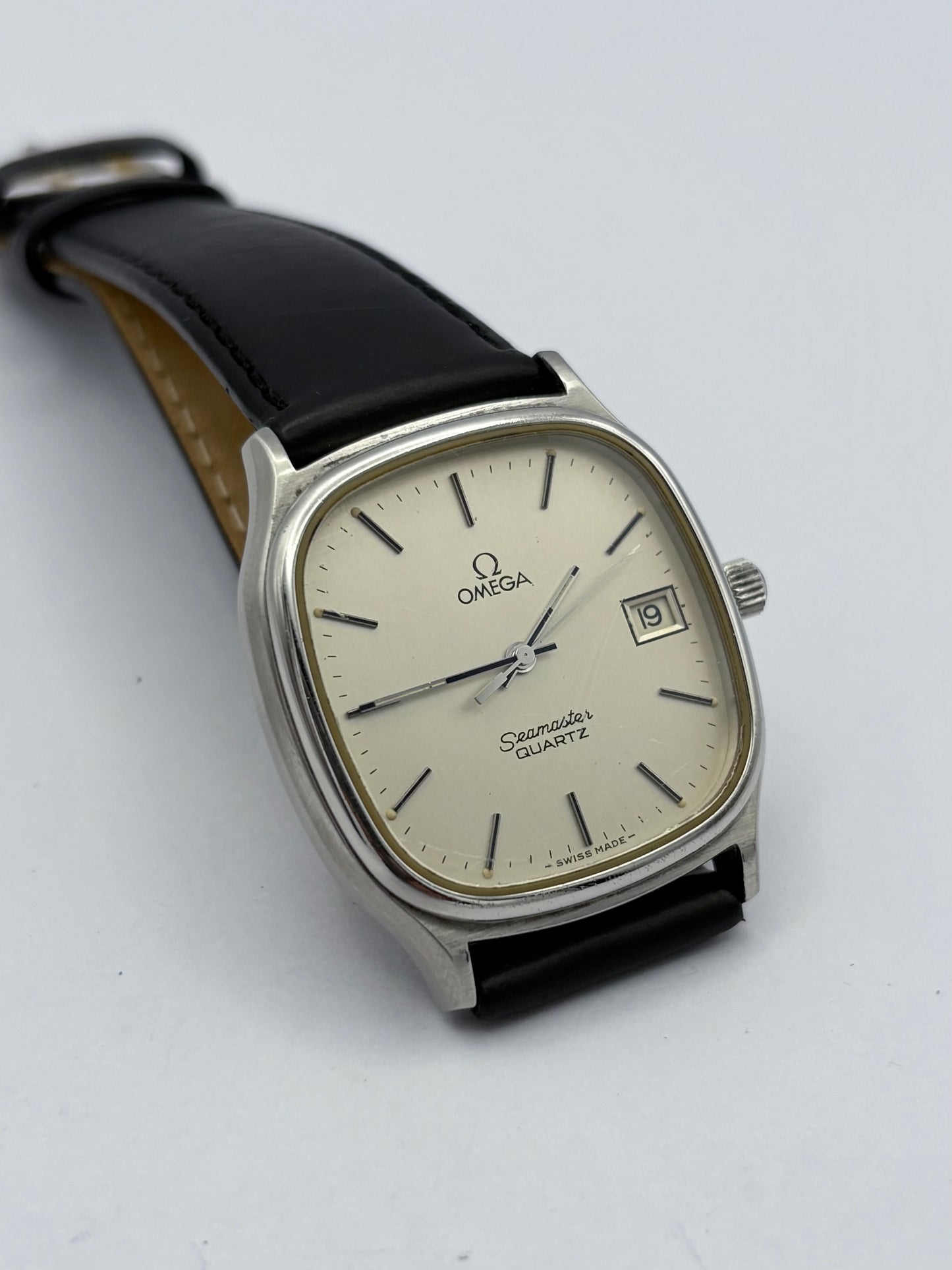 Omega Seamaster Quartz 1970s vintage men’s watch