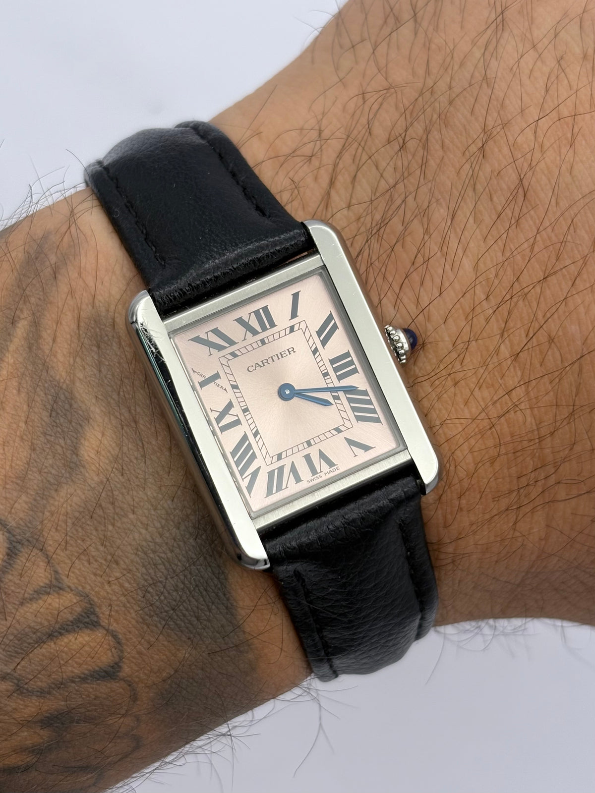 Cartier Tank Solo 3170 Salmon dial