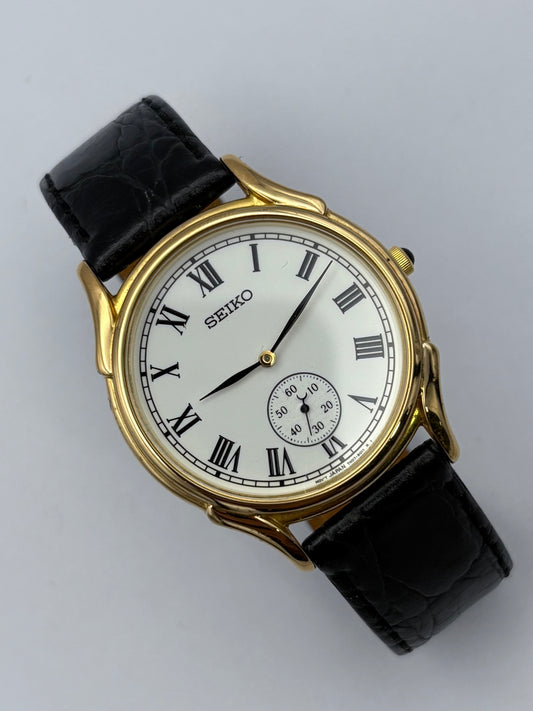 Vintage 1996 Seiko "Small Seconds" Classic Dress Watch (Ref. 7N07-9000)