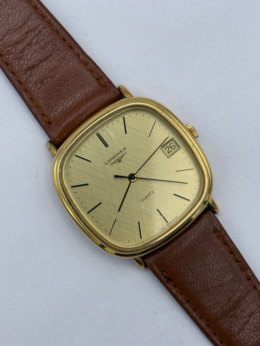 Longines TV case jumbo quartz men’s watch