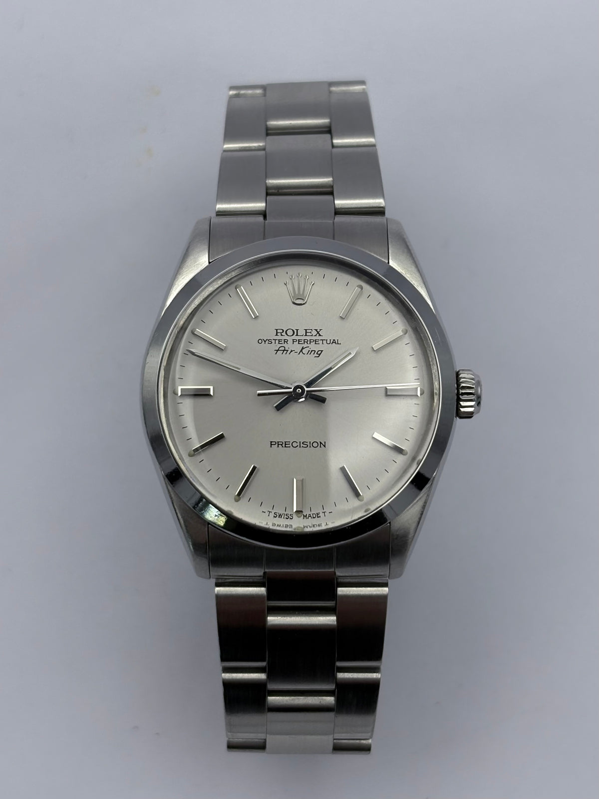 Rolex Air-king 5500 34mm vintage men’s watch 1989