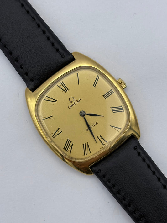 Omega Deville tank manual wind vintage men’s watch