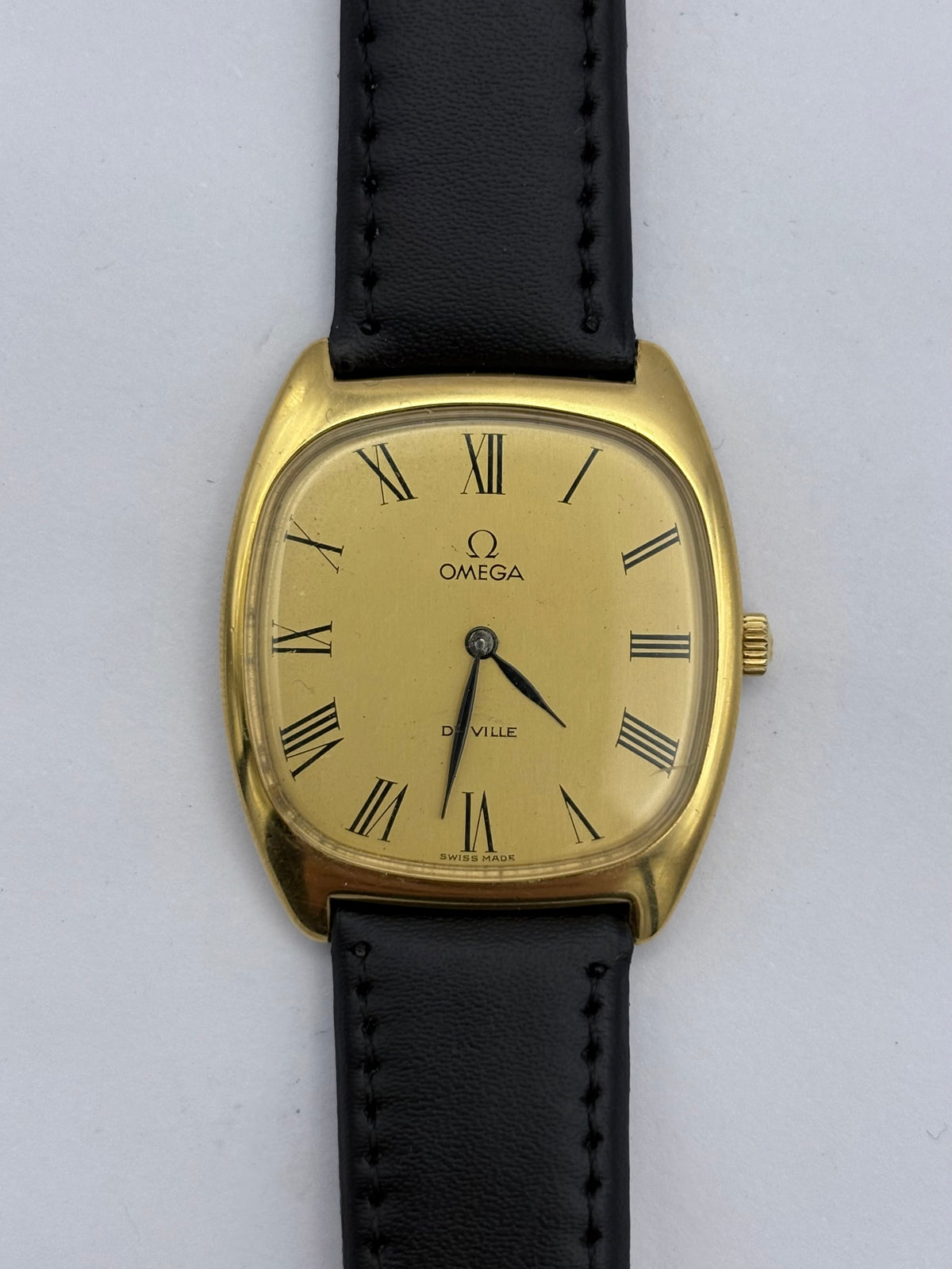 Omega Deville tank manual wind vintage men’s watch