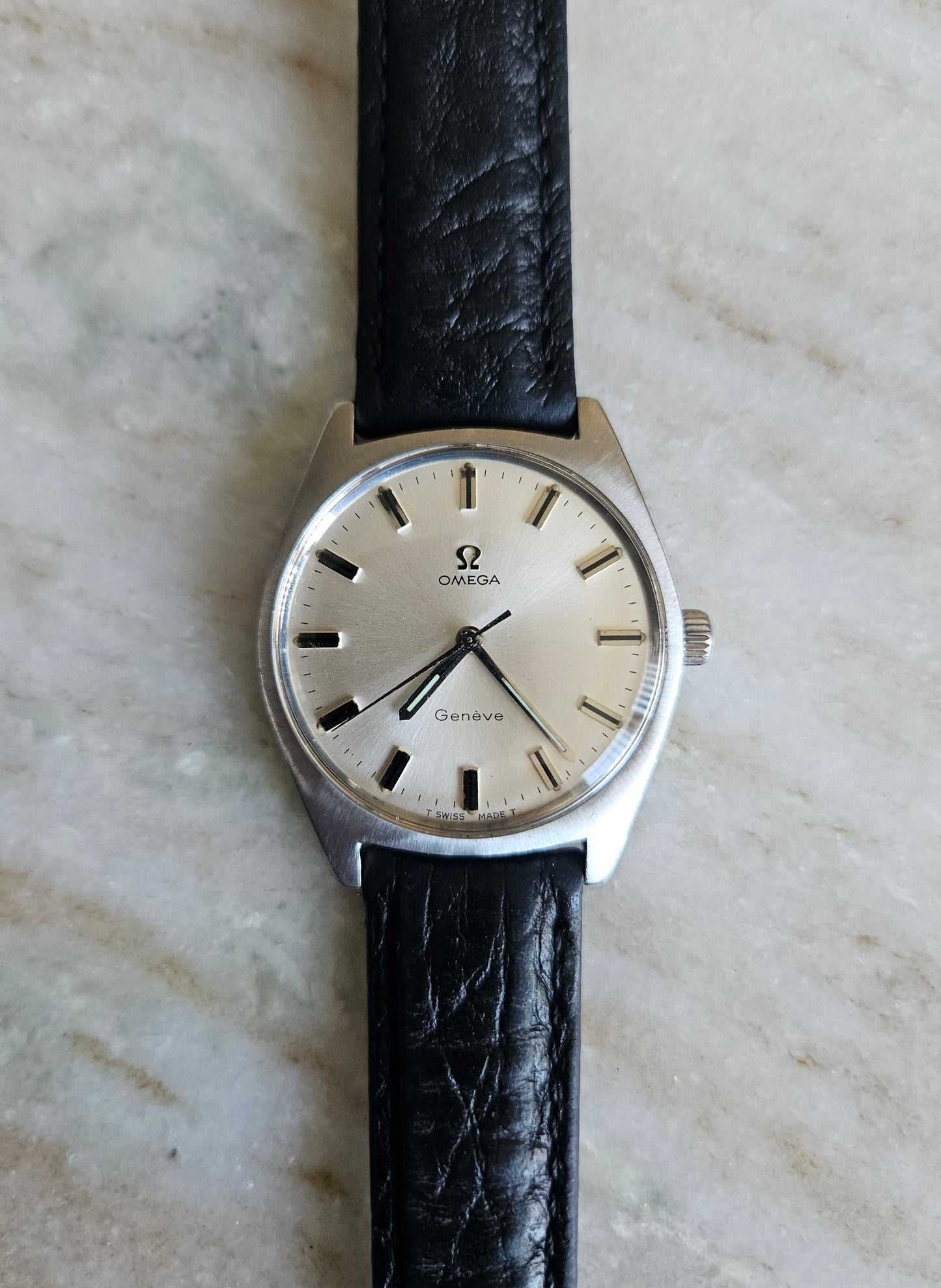 Omega Genève 1970s Manual Wind Men's Watch