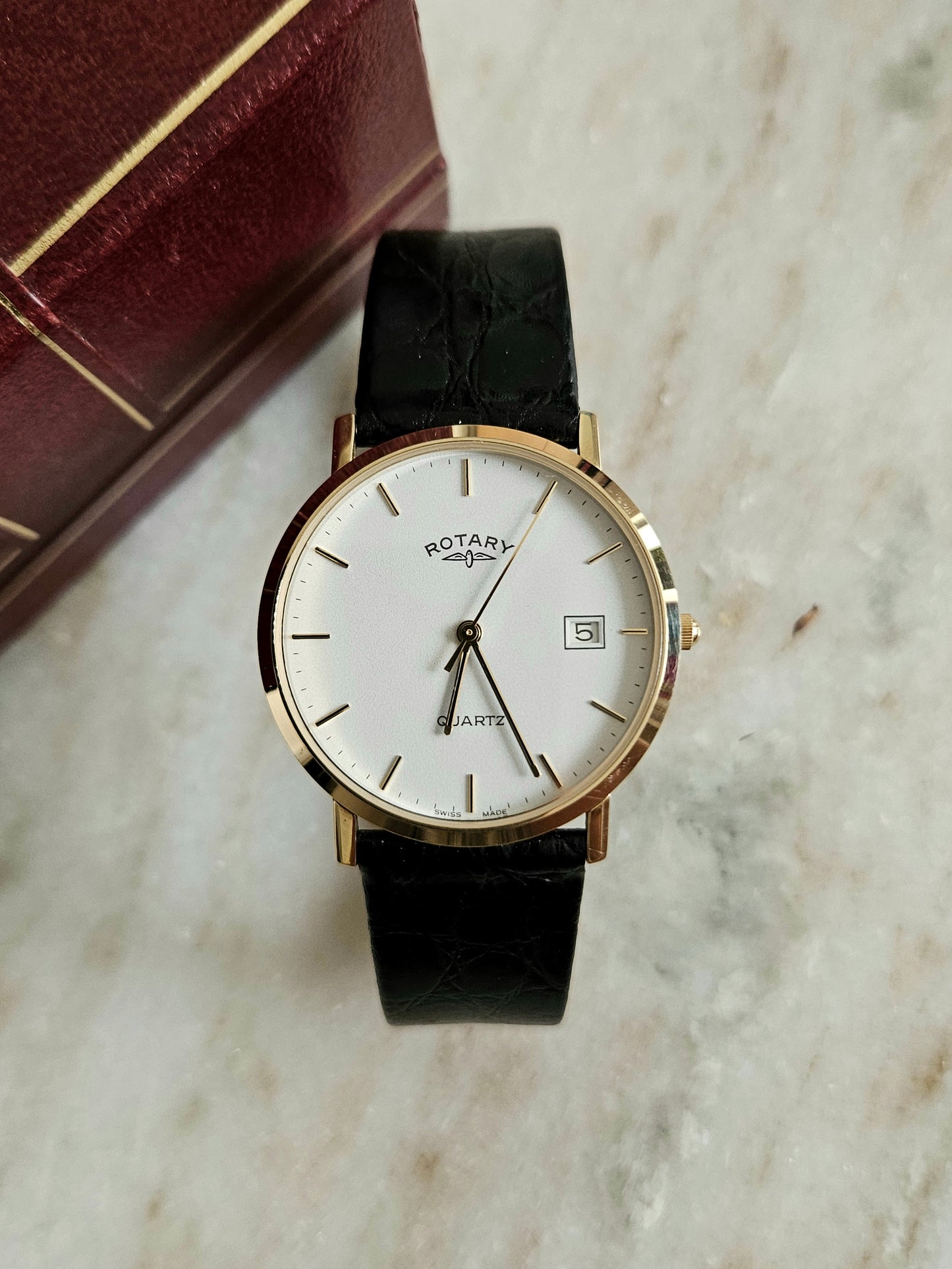 Vintage Rotary Quartz Men's Watch: 1987