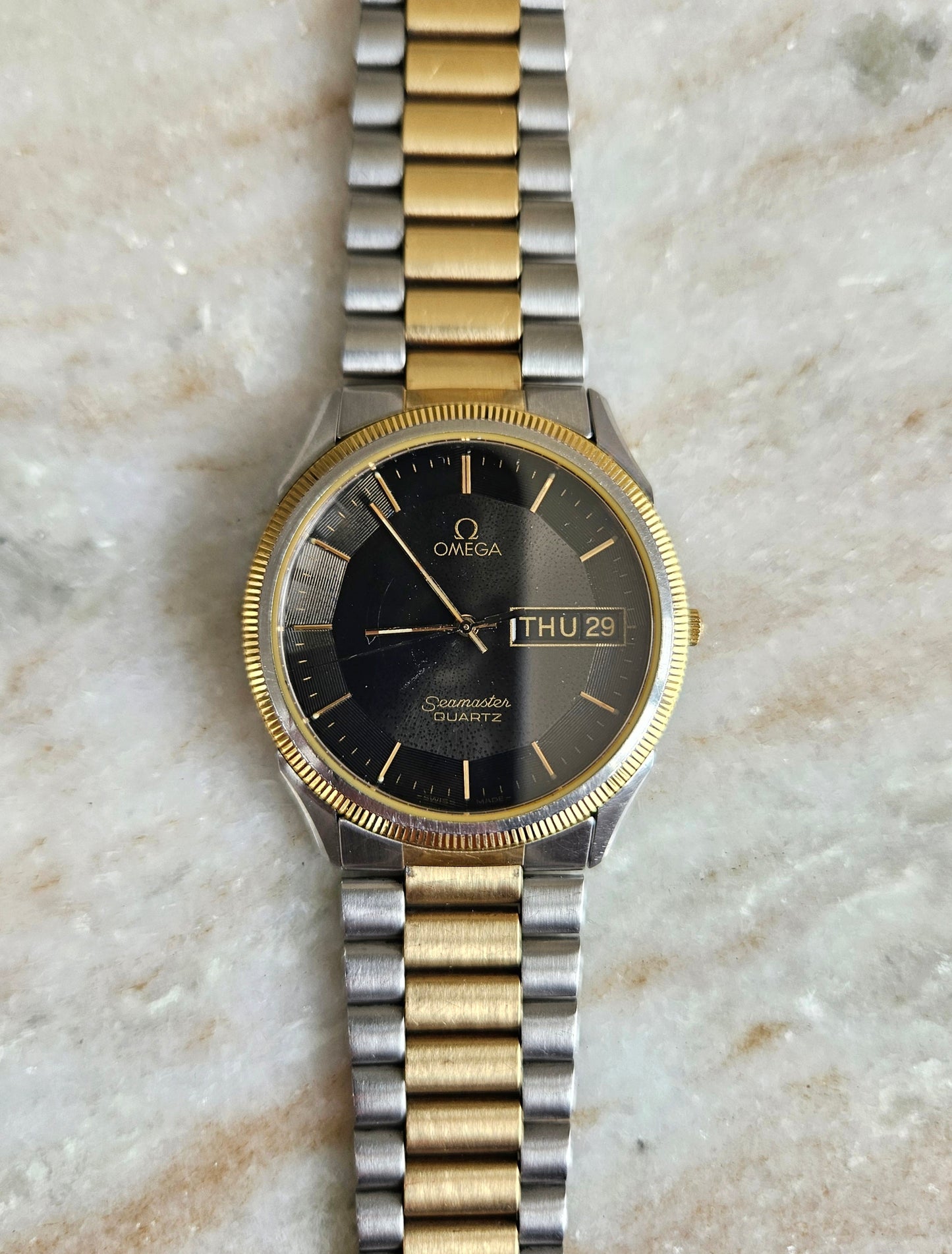Omega Seamaster Quartz .1425 1980s Men's Watch