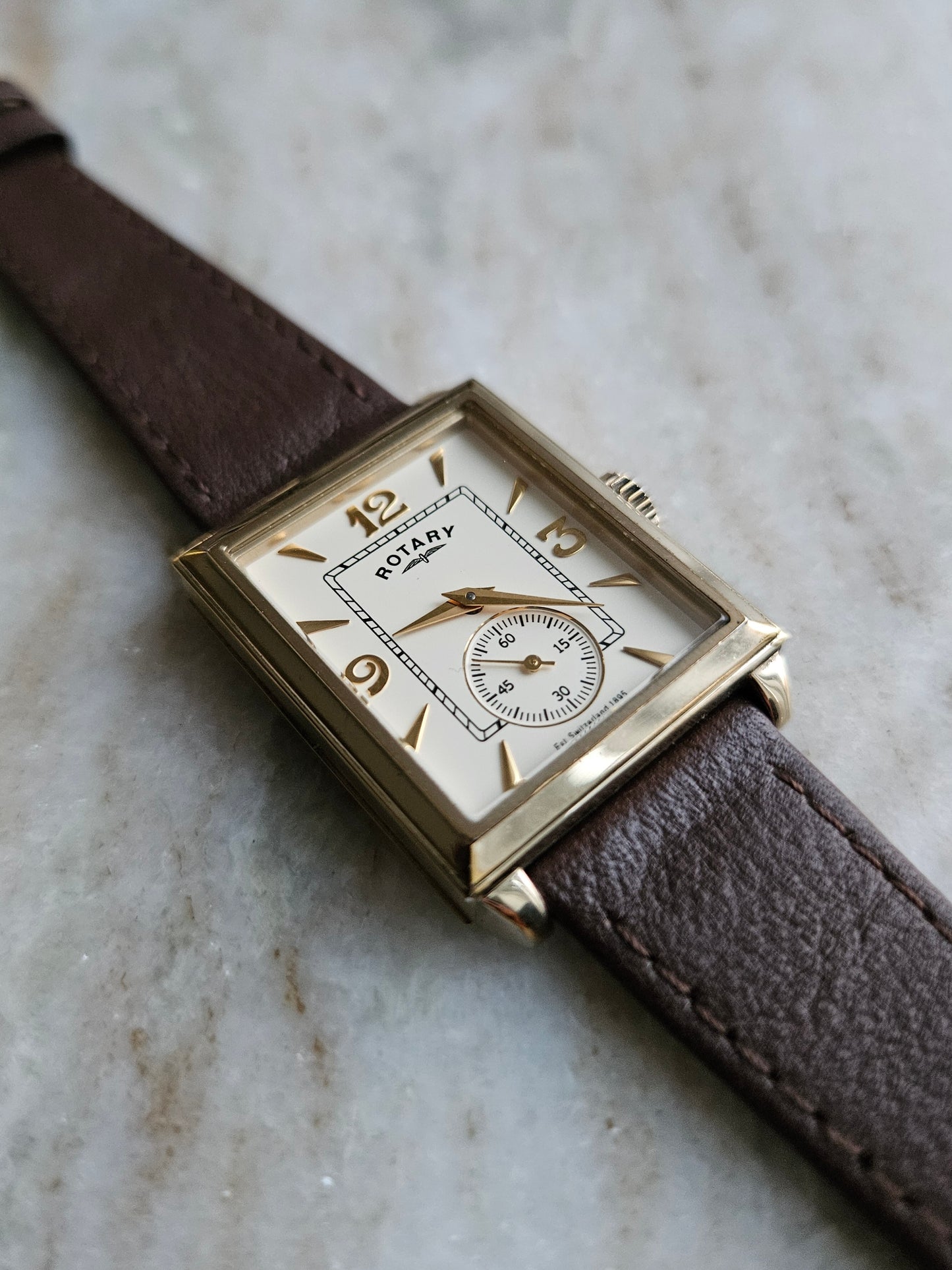 Rotary Tank Vintage Men's Watch