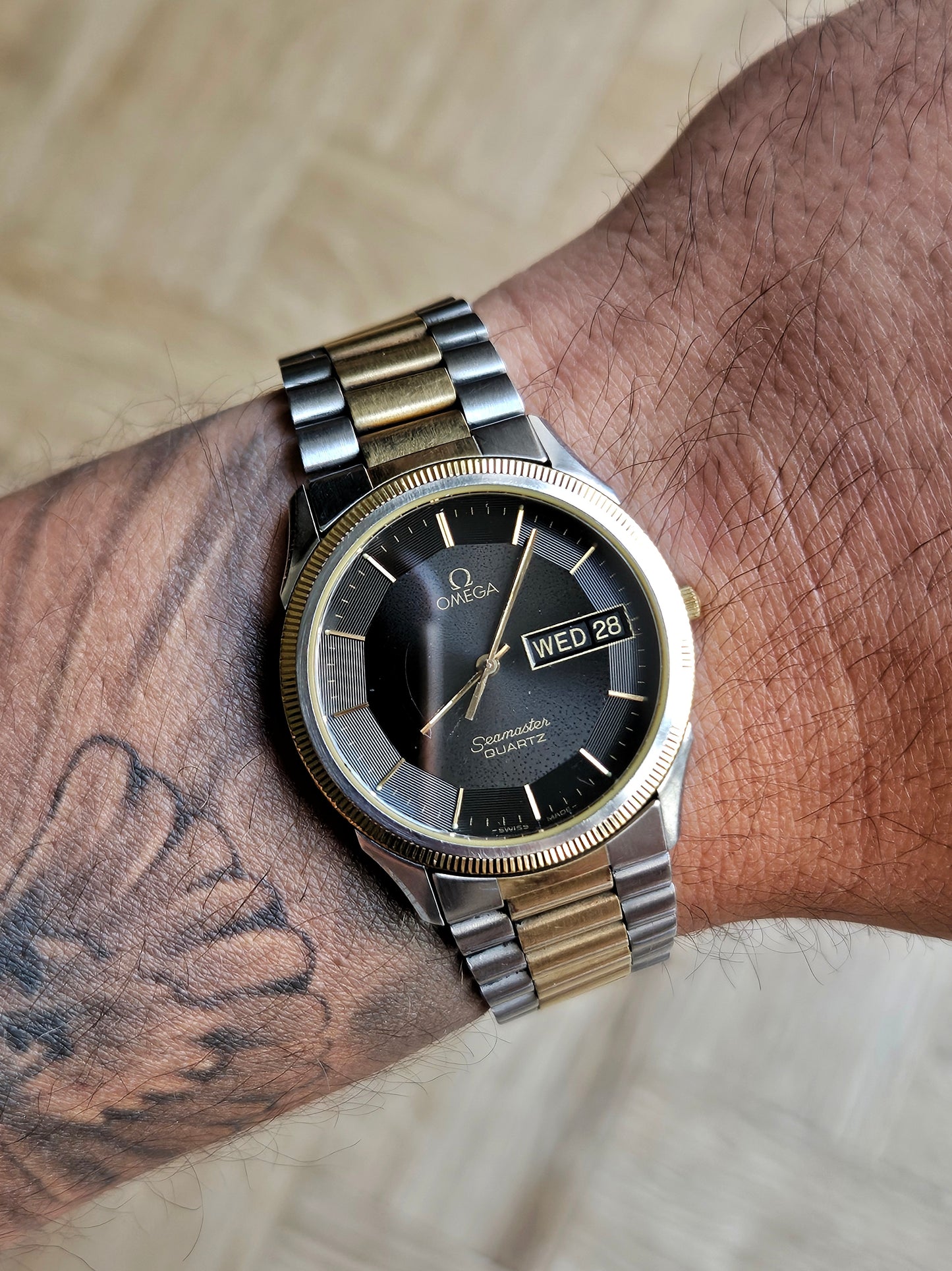 Omega Seamaster Quartz .1425 1980s Men's Watch