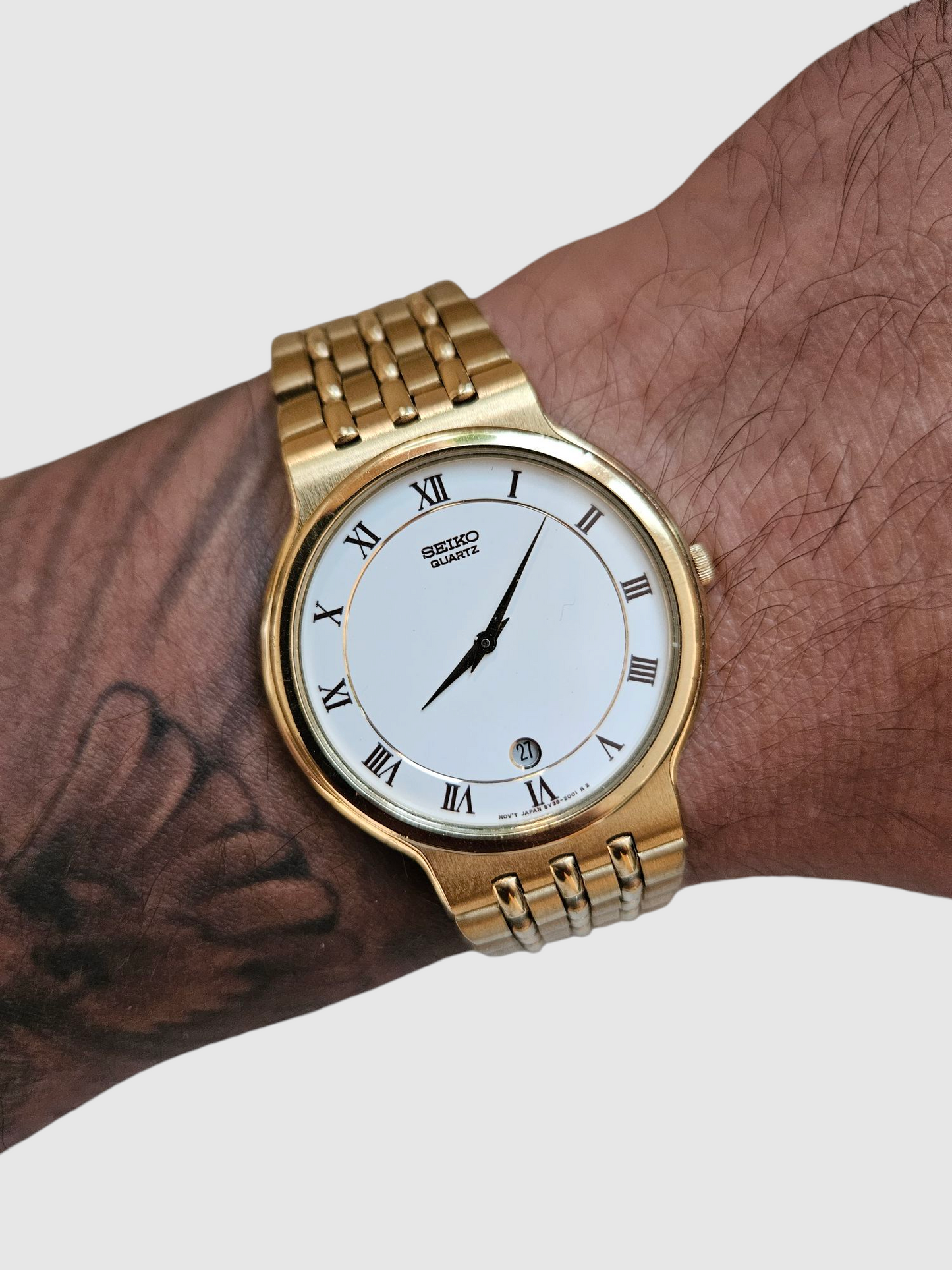 Vintage Seiko Quartz Men's Dress Watch