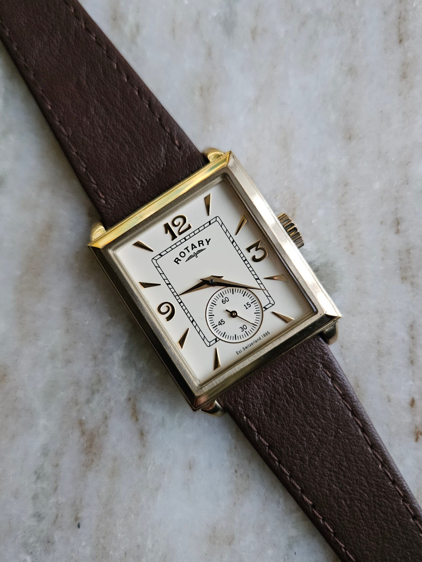 Rotary Tank Vintage Men's Watch