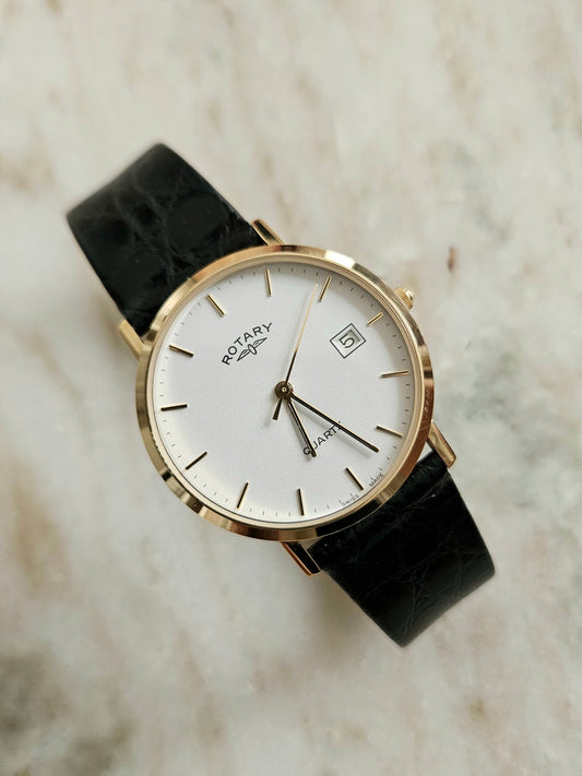 Vintage Rotary Quartz Men's Watch: 1987