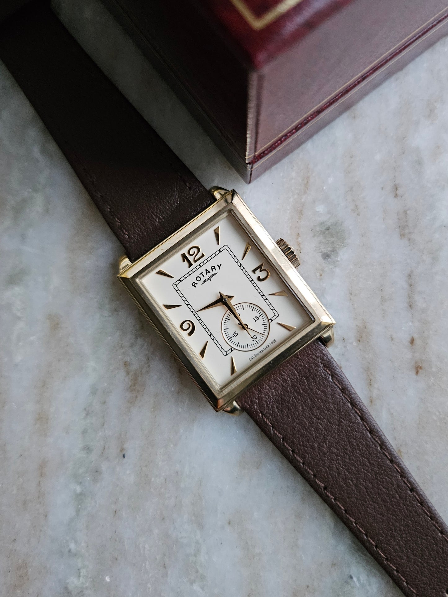 Rotary Tank Vintage Men's Watch