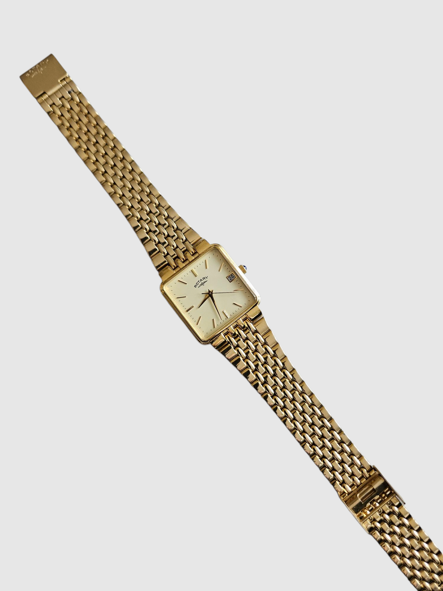 Vintage Rotary Tank Style Men's Watch.