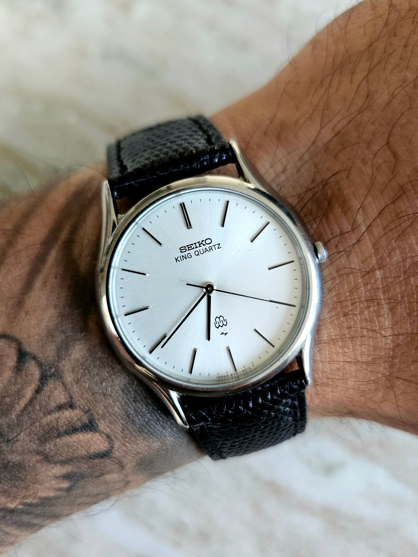 Seiko King Quartz, August 1989