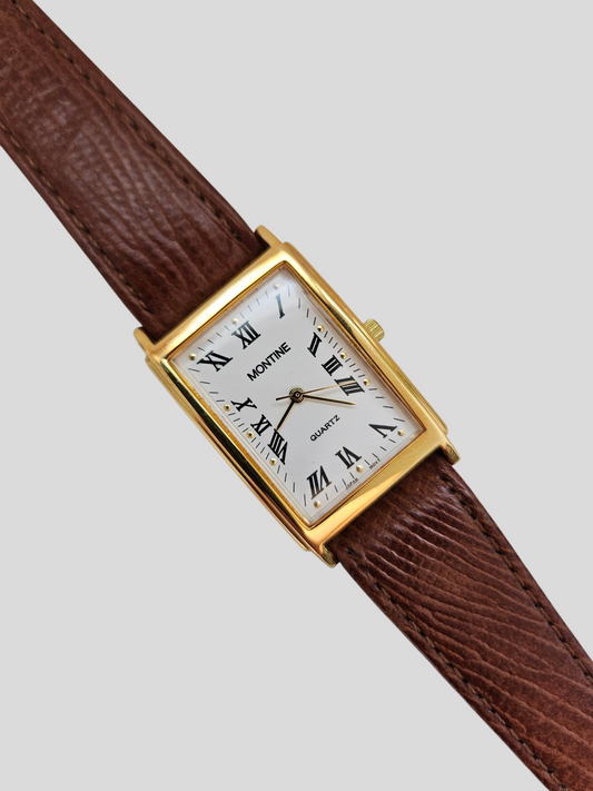 Montine Tank Unisex Quartz Watch
