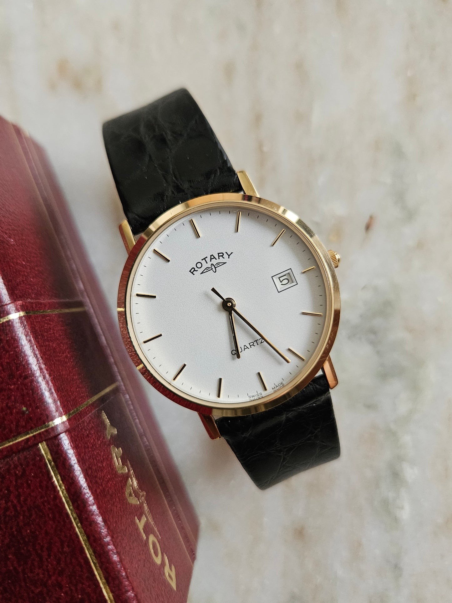 Vintage Rotary Quartz Men's Watch: 1987