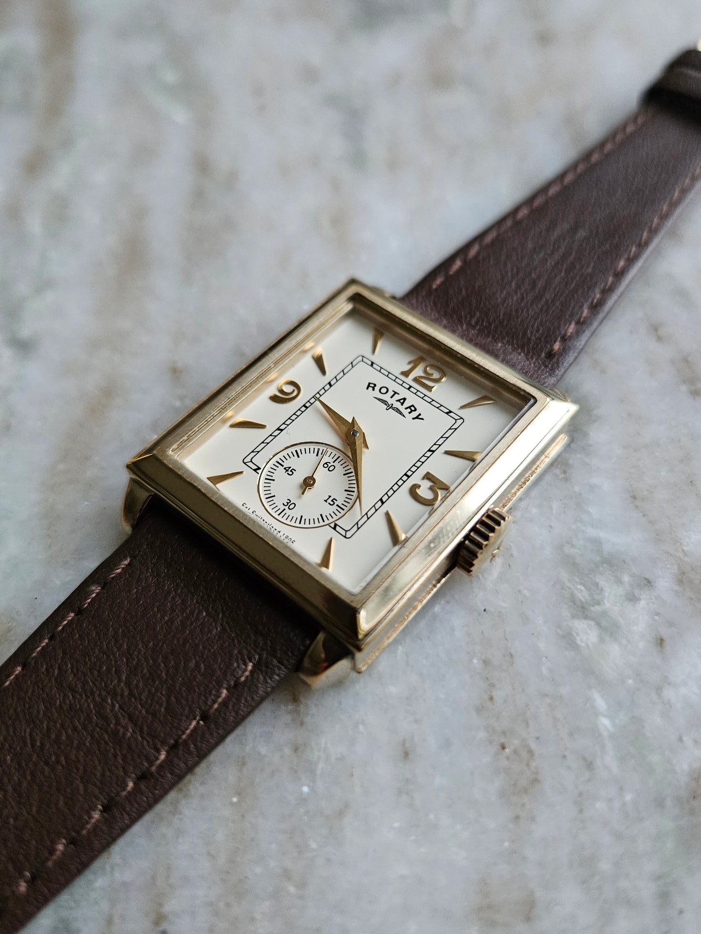 Rotary Tank Vintage Men's Watch